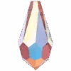 Swarovski Pendants Teardrop (6000) Crystal AB(Swarovski 6000 Pendants Teardrop Crystal Ab) -BlueStreak Crystal Shop Serinity Pendants Teardrop 6000 Crystal AB
