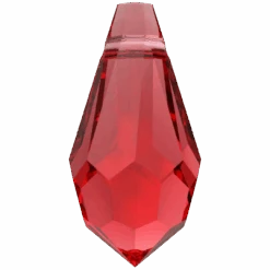 Swarovski Pendants Teardrop (6000) Light Siam(Swarovski 6000 Pendants Teardrop Light Siam)