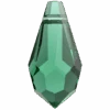 Swarovski Pendants Teardrop (6000) Emerald(Swarovski 6000 Pendants Teardrop Emerald) -BlueStreak Crystal Shop Serinity Pendants Teardrop 6000 Majestic Green