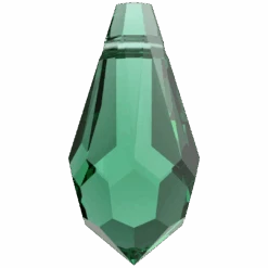 Swarovski Pendants Teardrop (6000) Emerald(Swarovski 6000 Pendants Teardrop Emerald)