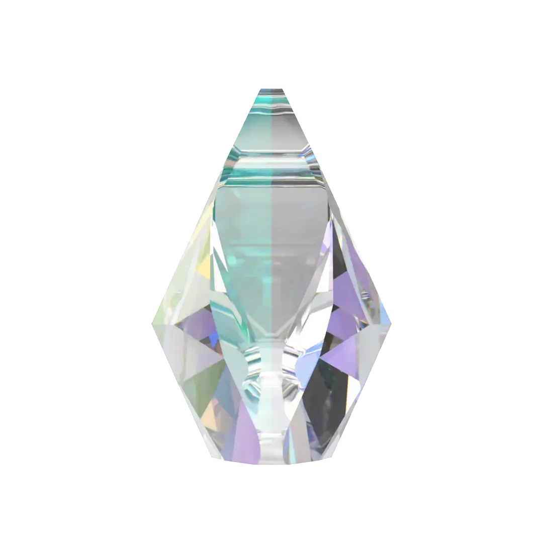 Swarovski Pendants Xilion Triangle (6628) Crystal AB(Swarovski 6628 Pendants Xilion Triangle Crystal Ab) 5 Swarovski Pendants Xilion Triangle (6628) Crystal AB(Swarovski 6628 Pendants Xilion Triangle Crystal Ab) - Image 3