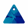 Swarovski Pendants Xilion Triangle (6628) Crystal Bermuda Blue P(Swarovski 6628 Pendants Xilion Triangle Crystal Bermuda Blue P) 1 Swarovski Pendants Xilion Triangle (6628) Crystal Bermuda Blue P(Swarovski 6628 Pendants Xilion Triangle Crystal Bermuda Blue P) -BlueStreak Crystal Shop Serinity Pendants Triangle Cut 6628 Crystal Bermuda Blue P