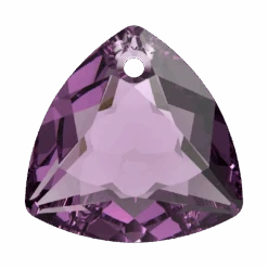 Swarovski Pendants Trilliant Cut (6434) Amethyst(Swarovski 6434 Pendants Trilliant Cut Amethyst)