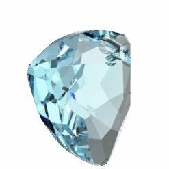 Serinity Pendants Trilliant Cut (6434) Aquamarine(Serinity 6434 Pendants Trilliant Cut Aquamarine) -BlueStreak Crystal Shop Serinity Pendants Trilliant Cut 6434 Aquamarine 2