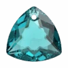 Swarovski Pendants Trilliant Cut (6434) Blue Zircon(Swarovski 6434 Pendants Trilliant Cut Blue Zircon) 2 Swarovski Pendants Trilliant Cut (6434) Blue Zircon(Swarovski 6434 Pendants Trilliant Cut Blue Zircon) -BlueStreak Crystal Shop Serinity Pendants Trilliant Cut 6434 Blue Zircon