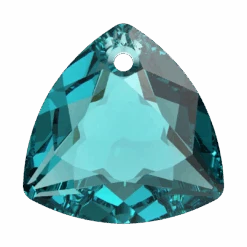 Swarovski Pendants Trilliant Cut (6434) Blue Zircon(Swarovski 6434 Pendants Trilliant Cut Blue Zircon)