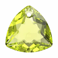 Swarovski Pendants Trilliant Cut (6434) Citrus Green(Swarovski 6434 Pendants Trilliant Cut Citrus Green)