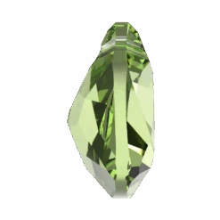 Swarovski Pendants Trilliant Cut (6434) Peridot(Swarovski 6434 Pendants Trilliant Cut Peridot) -BlueStreak Crystal Shop Serinity Pendants Trilliant Cut 6434 Peridot 3