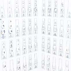 Serinity Rhinestones Nail Art Chart(Serinity Nail Chart Of Flatback Crystals) -BlueStreak Crystal Shop Serinity Rhinestones Nail Art Chart 4