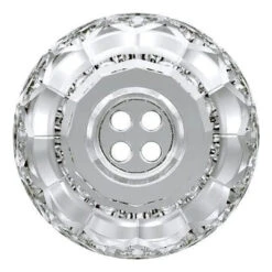 Serinity Sew On Crystals Classic Button 4 Holes (3008) Crystal(Serinity Sew On Crystals Classic Button 4 Holes 3008 Crystal)