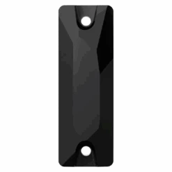 Serinity Sew On Crystals Cosmic Baguette (3255) Jet UNFOILED(Serinity 3255 Sew On Crystals Cosmic Baguette Jet)