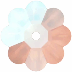 Swarovski Sew On Crystals Daisy Spacer (3700) Crystal Shimmer UNFOILED(Swarovski Sew On Crystals Daisy Spacer 3700 Crystal Shimmer Unfoiled)