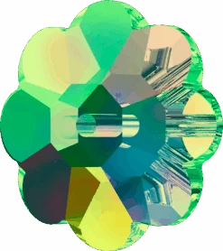 Serinity Sew On Crystals Daisy Spacer (3700) Crystal Vitrail Medium UNFOILED(Serinity 3700 Sew On Crystals Daisy Spacer Crystal Vitrail Medium Unfoiled) -BlueStreak Crystal Shop Serinity Sew On Crystals Daisy Spacer 3700 Crystal Vitrail Medium UNFOILED 2