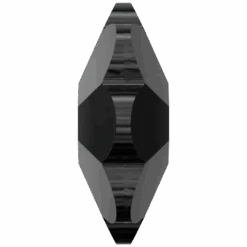 Swarovski Sew On Crystals Daisy Spacer (3700) Jet UNFOILED(Swarovski Sew On Crystals Daisy Spacer 3700 Jet Unfoiled) -BlueStreak Crystal Shop Serinity Sew On Crystals Daisy Spacer 3700 Jet UNFOILED 3 1