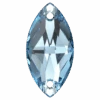 Serinity Sew On Crystals Navette (3223) Aquamarine(Serinity Sew On Crystals Navette 3223 Aquamarine) -BlueStreak Crystal Shop Serinity Sew On Crystals Navette 3223 Aquamarine