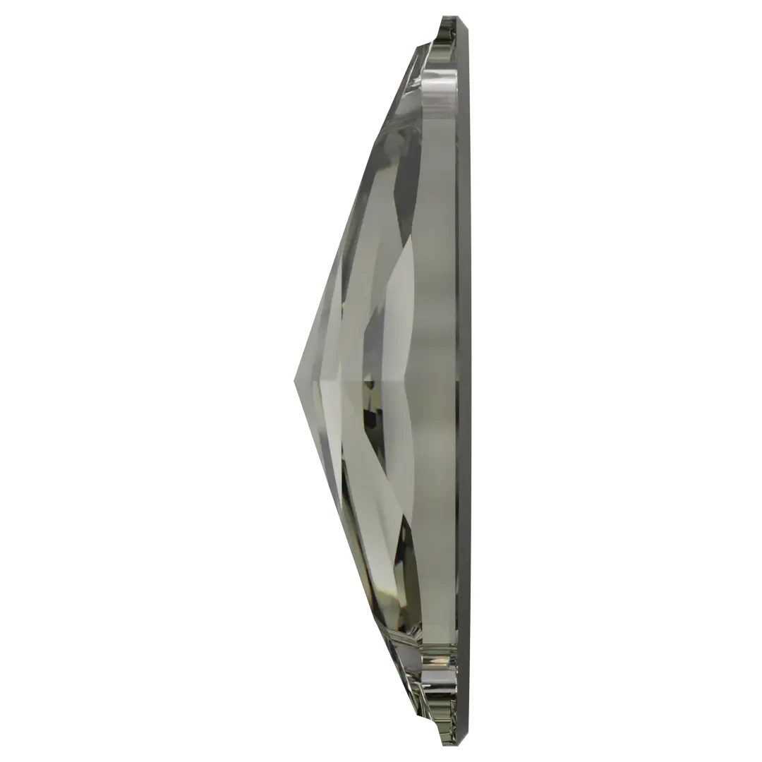 Swarovski Sew On Crystals Navette (3223) Black Diamond(Swarovski Sew On Crystals Navette 3223 Black Diamond) 5 Swarovski Sew On Crystals Navette (3223) Black Diamond(Swarovski Sew On Crystals Navette 3223 Black Diamond) - Image 3