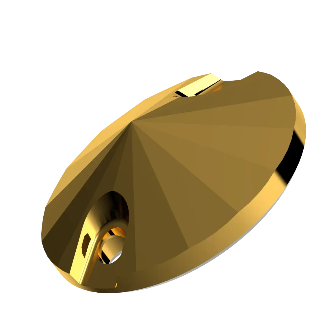 Serinity Sew On Crystals Rivoli (3200) Crystal Metallic Sunshine(Serinity 3200 Sew On Crystals Rivoli Round Crystal Metallic Sunshine) 4 Serinity Sew On Crystals Rivoli (3200) Crystal Metallic Sunshine(Serinity 3200 Sew On Crystals Rivoli Round Crystal Metallic Sunshine) - Image 2