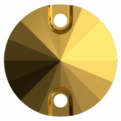 Swarovski Sew On Crystals Rivoli (3200) Crystal Metallic Sunshine(Swarovski 3200 Sew On Crystals Rivoli Round Crystal Metallic Sunshine)