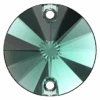 Swarovski Sew On Crystals Rivoli (3200) Emerald(Swarovski 3200 Sew On Crystals Rivoli Round Emerald)