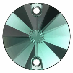 Swarovski Sew On Crystals Rivoli (3200) Emerald(Swarovski 3200 Sew On Crystals Rivoli Round Emerald)