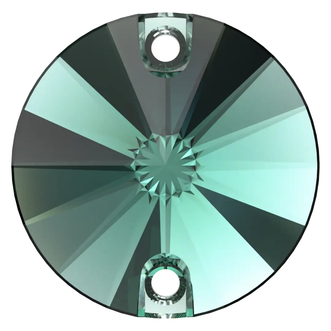 Swarovski Sew On Crystals Rivoli (3200) Emerald(Swarovski 3200 Sew On Crystals Rivoli Round Emerald) 3 Swarovski Sew On Crystals Rivoli (3200) Emerald(Swarovski 3200 Sew On Crystals Rivoli Round Emerald)