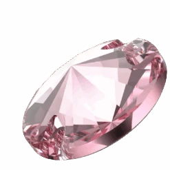 Swarovski Sew On Crystals Rivoli (3200) Light Rose(Swarovski 3200 Sew On Crystals Rivoli Round Light Rose) -BlueStreak Crystal Shop Serinity Sew On Crystals Rivoli 3200 Light Rose 2