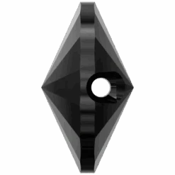 Serinity Sew On Crystals Rivoli Button (3015) Jet UNFOILED(Serinity 3015 Sew On Crystal Buttons Rivoli Jet Unfoiled) -BlueStreak Crystal Shop Serinity Sew On Crystals Rivoli Button 3015 Jet UNFOILED 3