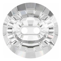 Swarovski Sew On Crystals Rivoli Classic Button 2 Holes (3019) Crystal(Swarovski Sew On Crystals Rivoli Classic Button 2 Holes 3019 Crystal)