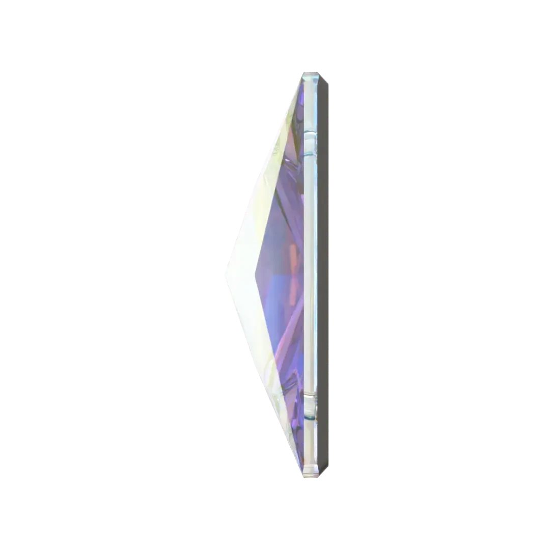 Swarovski Sew On Crystals Square (3240) Crystal AB(Swarovski 3240 Sew On Crystals Square Crystal Ab) 5 Swarovski Sew On Crystals Square (3240) Crystal AB(Swarovski 3240 Sew On Crystals Square Crystal Ab) - Image 3