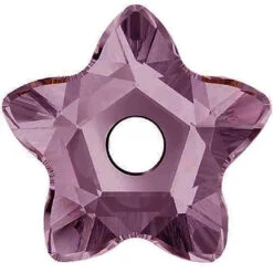 Serinity Sew On Crystals Star Flower (3754) Amethyst(Serinity 3754 Sew On Crystals Star Flower Amethyst)