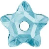 Serinity Sew On Crystals Star Flower (3754) Aquamarine(Serinity 3754 Sew On Crystals Star Flower Aquamarine)