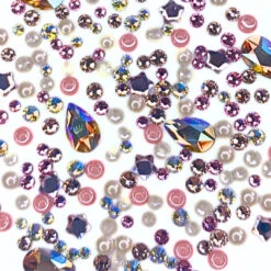 Serinity Flat Back Crystals Non Hotfix Mix Peach Perfect(Serinity Flat Back Crystals Non Hotfix Mix Peach Perfect)