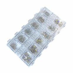 Swarovski Rhinestones Non Hotfix Ultimate Mix CRYSTAL AB(Swarovski Rhinestones Non Hotfix Ultimate Mix Crystal Ab) -BlueStreak Crystal Shop Serinity Ultimate Mix Crystal AB 4 copy