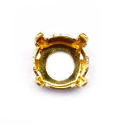 Sew-on Setting For Chaton Rivoli Stones Gold Colour(Sew On Setting For Chaton Rivoli Stones Gold Colour) 7 Sew-on Setting For Chaton Rivoli Stones Gold Colour(Sew On Setting For Chaton Rivoli Stones Gold Colour) -BlueStreak Crystal Shop Sew on Setting for Chaton Rivoli Stones Gold Colour 3