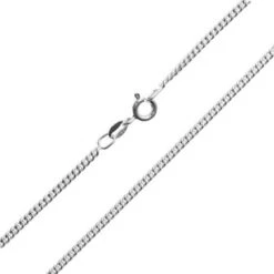 Silver Plated Finished Curb Chain(Silver Plated Finished Curb Chain)