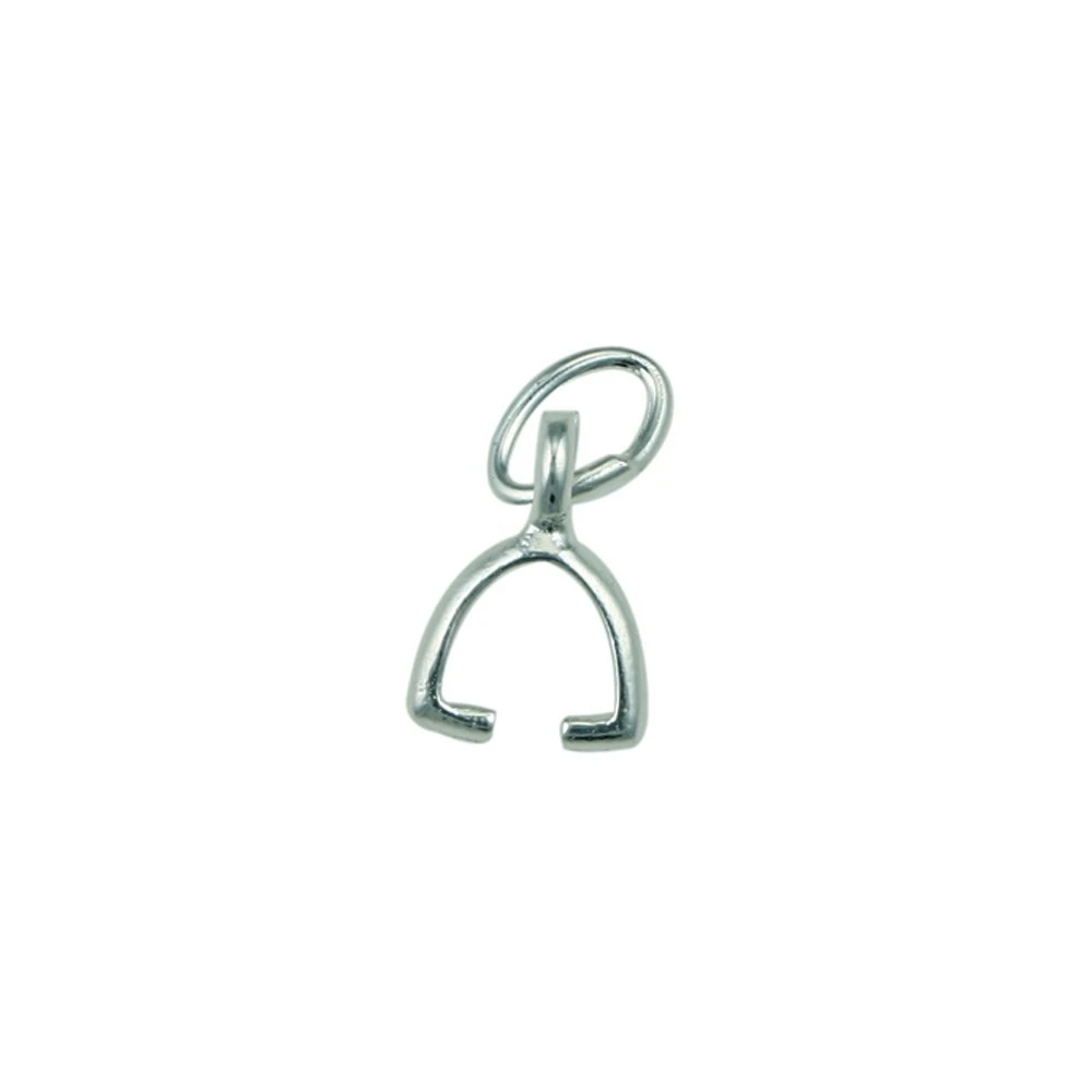 Silver Plated Stirrup Bails(Silver Plated Stirrup Bails) 3 Silver Plated Stirrup Bails(Silver Plated Stirrup Bails)