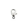 Silver Plated Trigger Clasp(Silver Plated Clasps Trigger Bolt Ring)