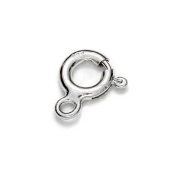 Sterling Silver (925) Bolt Ring Clasp(Sterling Silver 925 Bolt Ring Clasp)