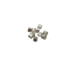 Sterling Silver (925) Crimp Tubes(Sterling Silver 925 Sts Crimp Beads Tubes Covers Various Sizes Jewellery)