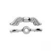 Sterling Silver (925) Double Wing Charms(Sterling Silver 925 Angel Wings Charms)