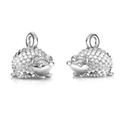 Sterling Silver (925) Hedgehog Charm(Copy Of Sterling Silver 925 Hedgehog Charm)
