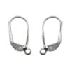 Sterling Silver (925) Lever Back Earrings(Sterling Silver 925 Sts Lever Back Earrings And Ear Wire 13x10mm)