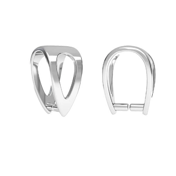 Sterling Silver (925) Simple Open Bail(Sterling Silver 925 Simple Open Bail) 3 Sterling Silver (925) Simple Open Bail(Sterling Silver 925 Simple Open Bail)