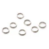Sterling Silver (925) Split Rings(Sterling Silver 925 Sts 4 8mm Split Rings Jewellery Making) -BlueStreak Crystal Shop Sterling Silver 925 Split Rings