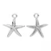 Sterling Silver (925) Starfish Charm(Sterling Silver 925 Starfish Charm)