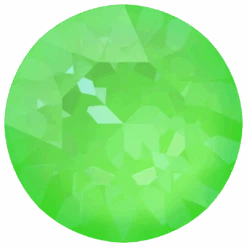 Swarovski Chatons Round Stones (1028 & 1088) Crystal Electric Green Ignite UNFOILED(Swarovski Chatons Round Stones 1028 1088 Crystal Electric Green Ignite Unfoiled)