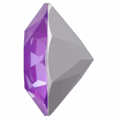 Serinity Chatons Round Stones (1028 & 1088) Crystal Electric Violet Ignite UNFOILED(Serinity Chatons Round Stones 1028 1088 Crystal Electric Violet Ignite Unfoiled) -BlueStreak Crystal Shop Swarovski Chatons Round Stones 1028 1088 Crystal Electric Violet Ignite UNFOILED 3