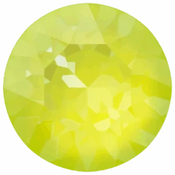 Swarovski Chatons Round Stones (1028 & 1088) Crystal Electric Yellow Ignite UNFOILED(Swarovski Chatons Round Stones 1028 1088 Crystal Electric Yellow Ignite Unfoiled)