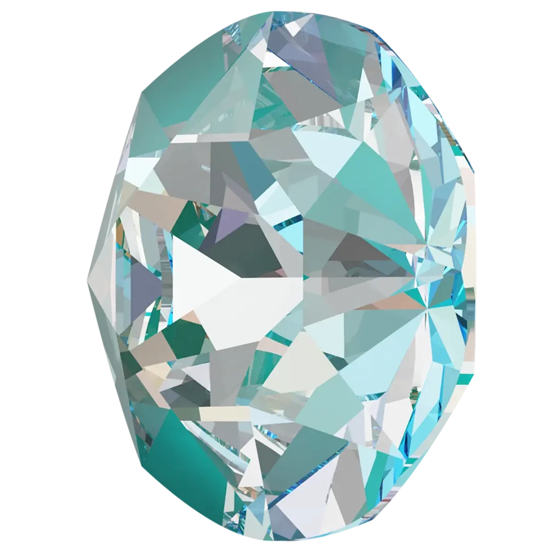 Swarovski Chatons Round Stones (1028 & 1088) Crystal Laguna Delite UNFOILED(Swarovski 1028 1088 Chatons Crystal Laguna Delite) 4 Swarovski Chatons Round Stones (1028 & 1088) Crystal Laguna Delite UNFOILED(Swarovski 1028 1088 Chatons Crystal Laguna Delite) - Image 2