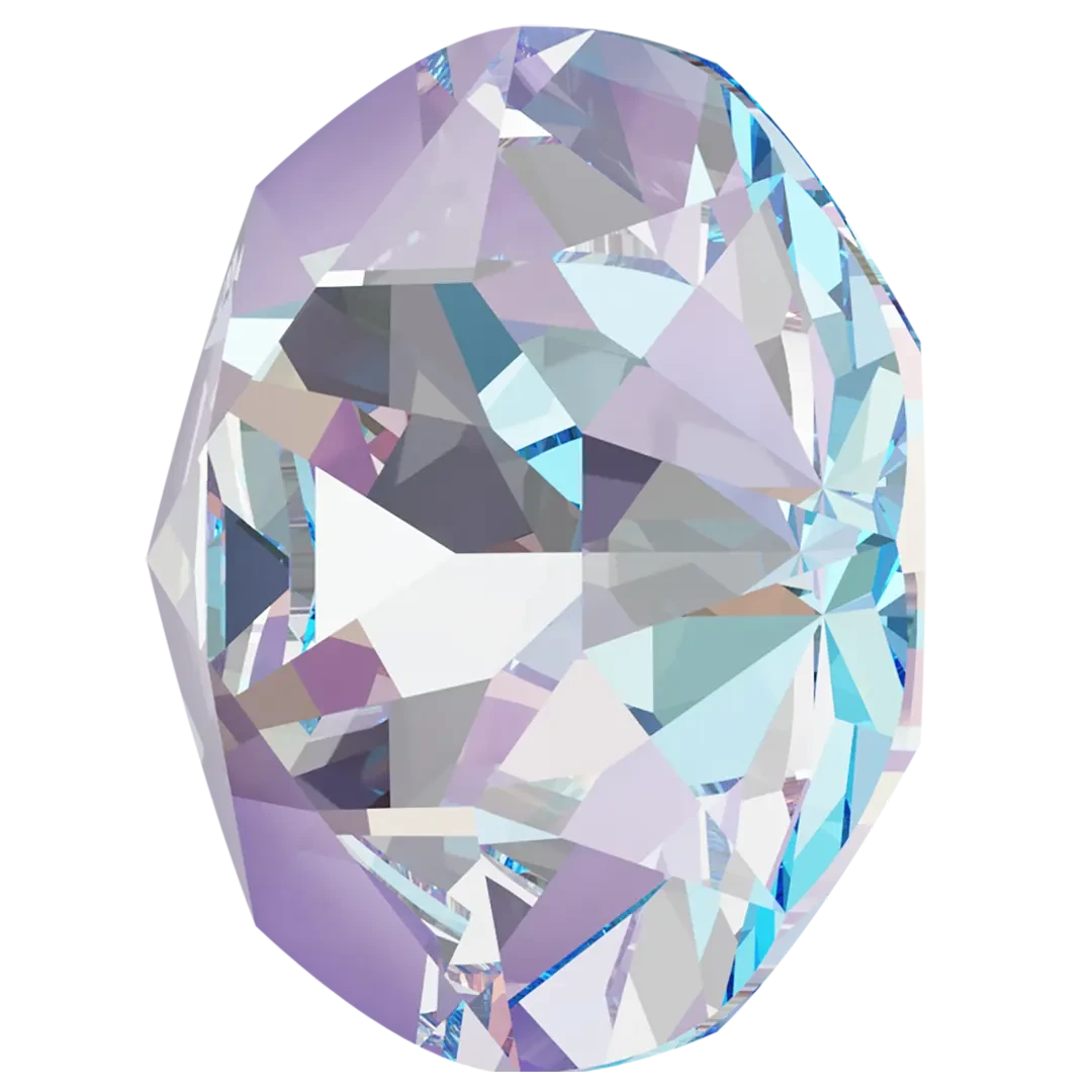 Swarovski Chatons Round Stones (1028 & 1088) Crystal Lavender Delite UNFOILED(Swarovski 1028 1088 Chatons Crystal Lavender Delite) 4 Swarovski Chatons Round Stones (1028 & 1088) Crystal Lavender Delite UNFOILED(Swarovski 1028 1088 Chatons Crystal Lavender Delite) - Image 2